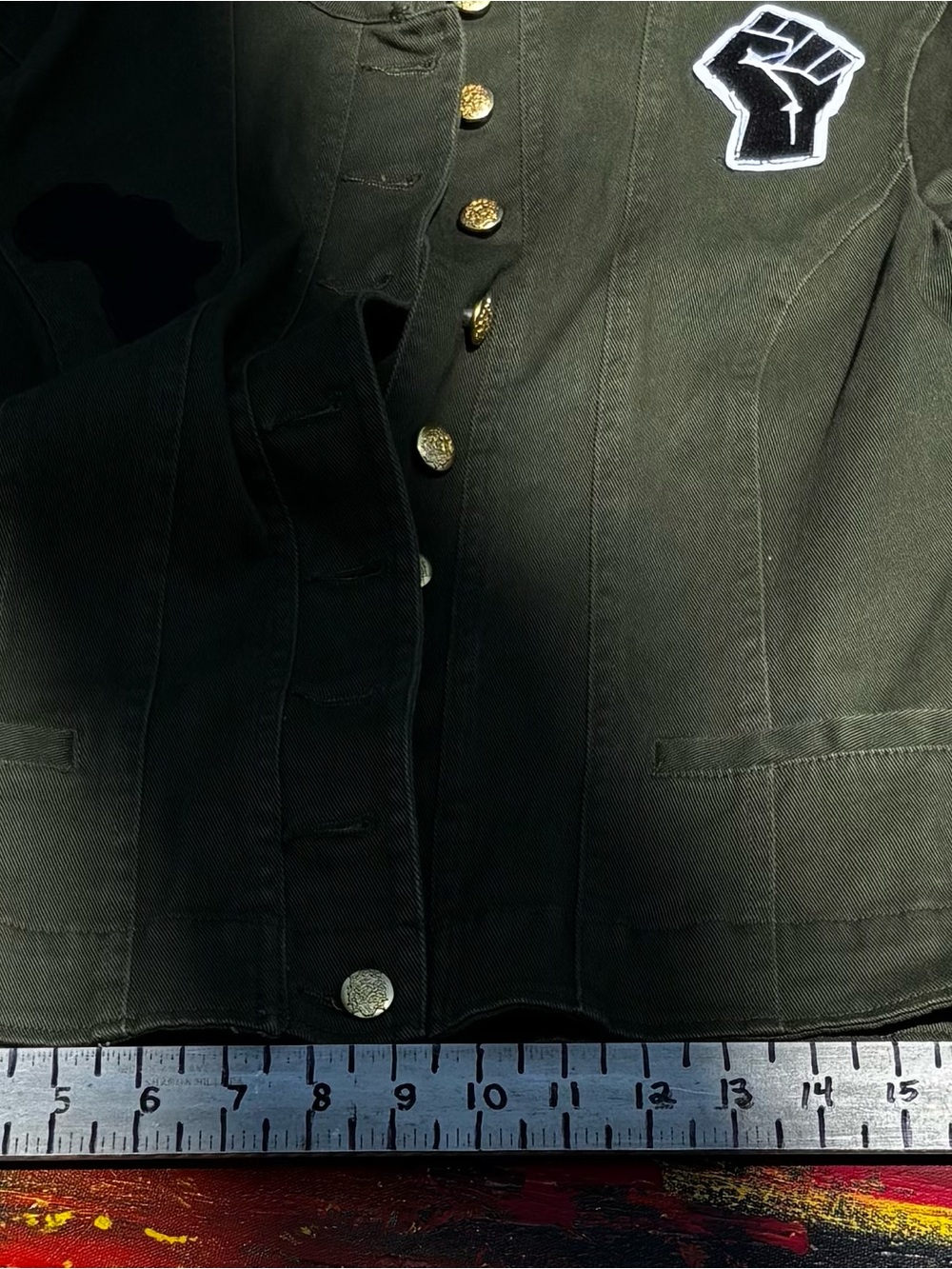 Battle Jacket -Multicolor - Picture 10 of 16